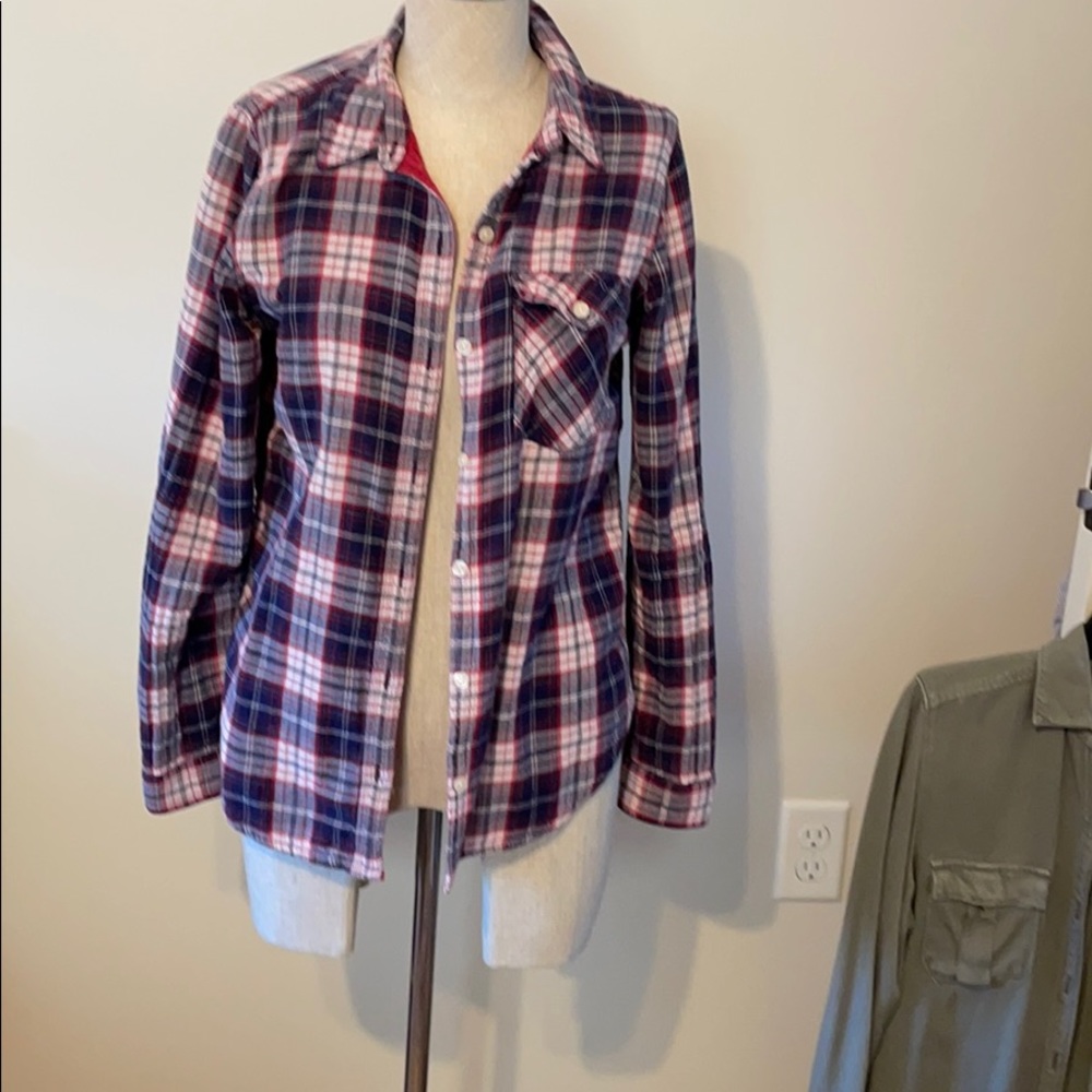 Button down flannel